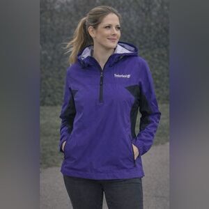 Timberland Purple Hooded Windbreaker